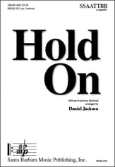 Hold On SSAATTBB choral sheet music cover